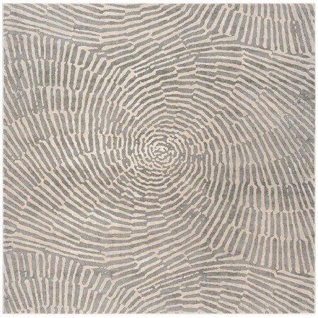 Safavieh 4 x 4 ft. Meadow Contemporary Square Area Rug Taupe MDW343E-4SQ